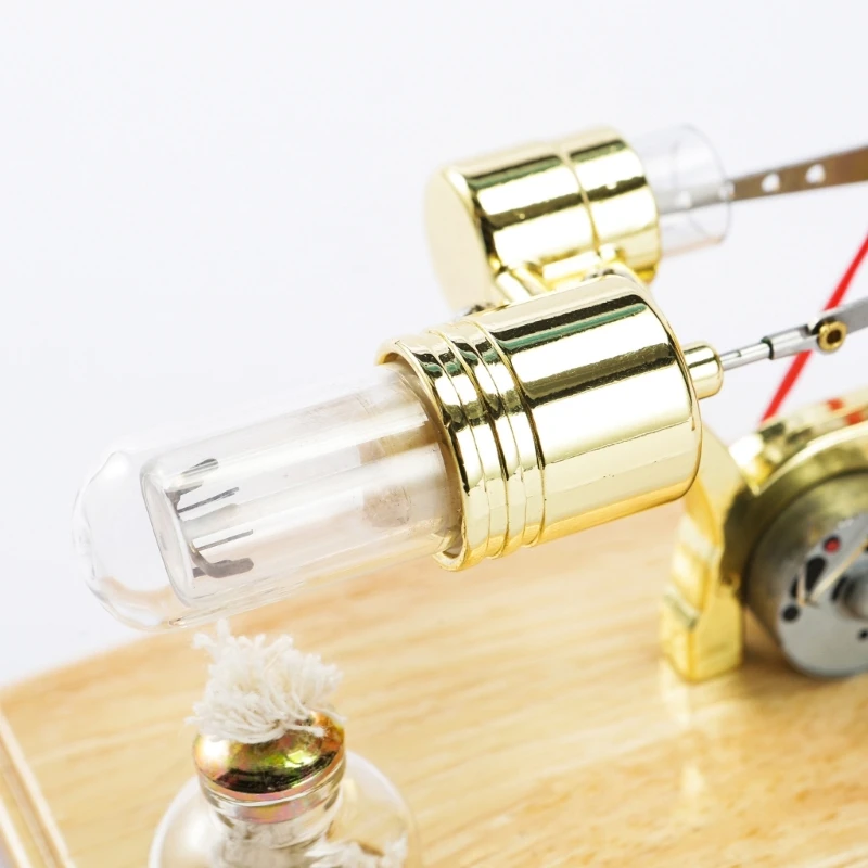 Model Pendidikan Panas Uap Mesin Stirling Mainan Pendidikan Model Meja Generator Model Mesin Stirling Rendah Dropship