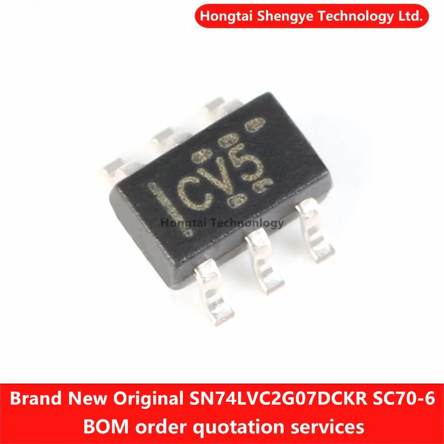 New Original SN74LVC2G07DCKR SC-70-6 High Performance Double Buffer Chip