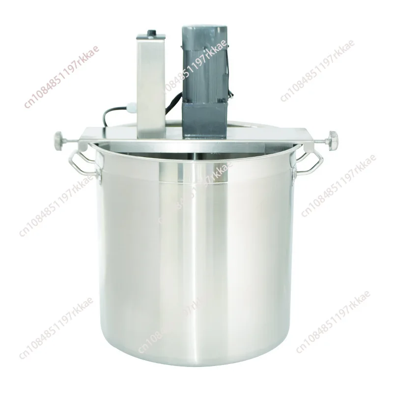 Stainless Steel Automatic Stir Fry Machine Small Commercial Hot Pot Sauce Mixer for High-Viscosity Cooking