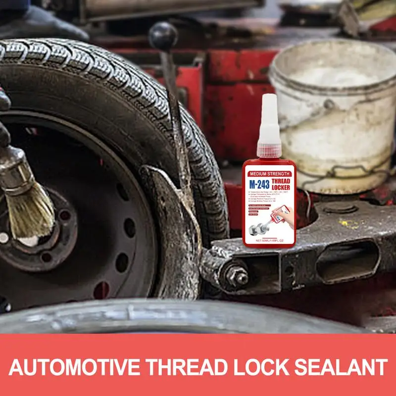 

Threadlocker Sealant 50ml Nuts & Bolts Locker Automotive Thread Locker Vehicle Thread Locker Sealant For Fasteners Metals And