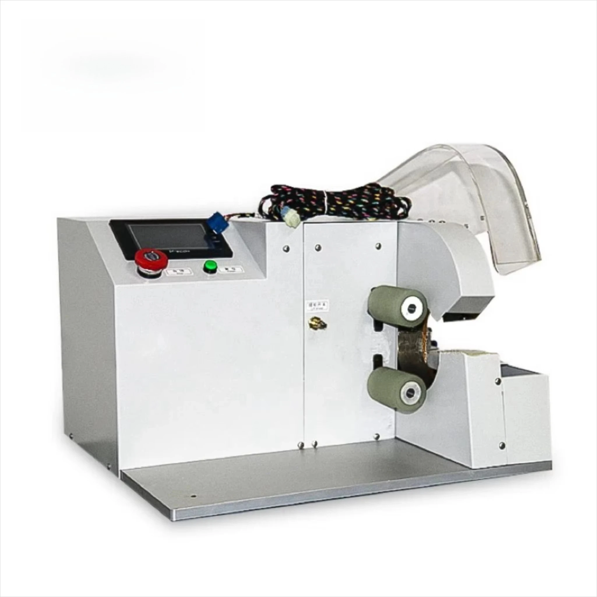 Intelligent Automatic Tape Bobbin Winding Machine, Cutting for Harness Assembly