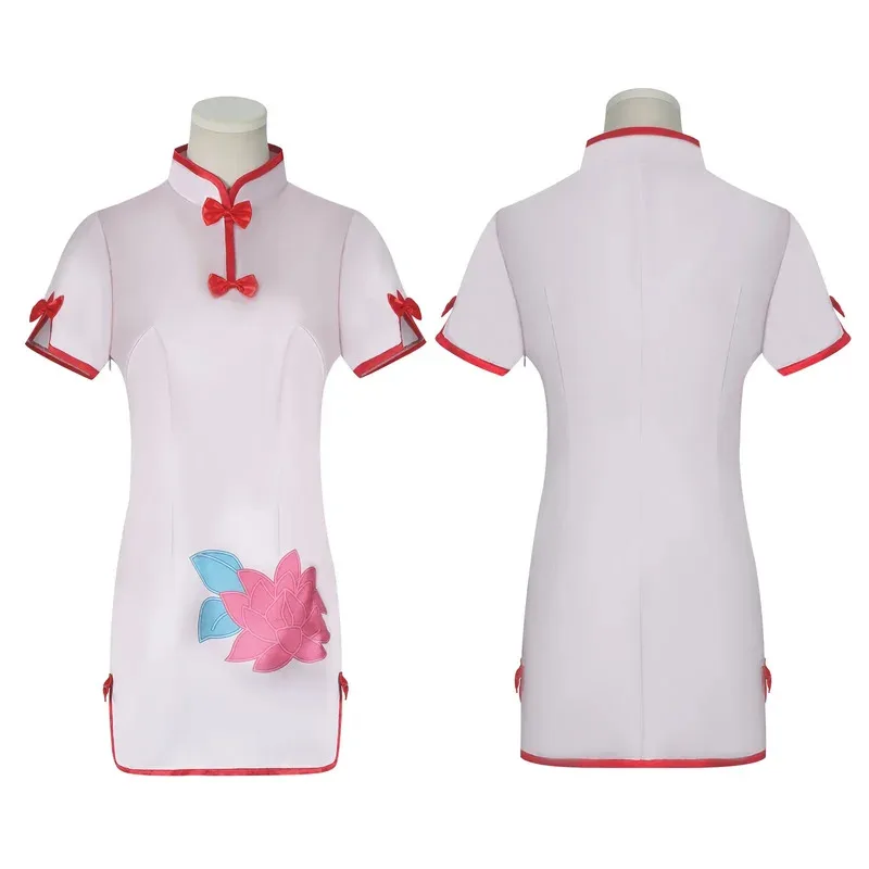 Anime Ranma 1/2【XS-3XL】 Damski strój Cheongsam Shampoo Cosplay Plus Size8;c'4,t;6.j'2;