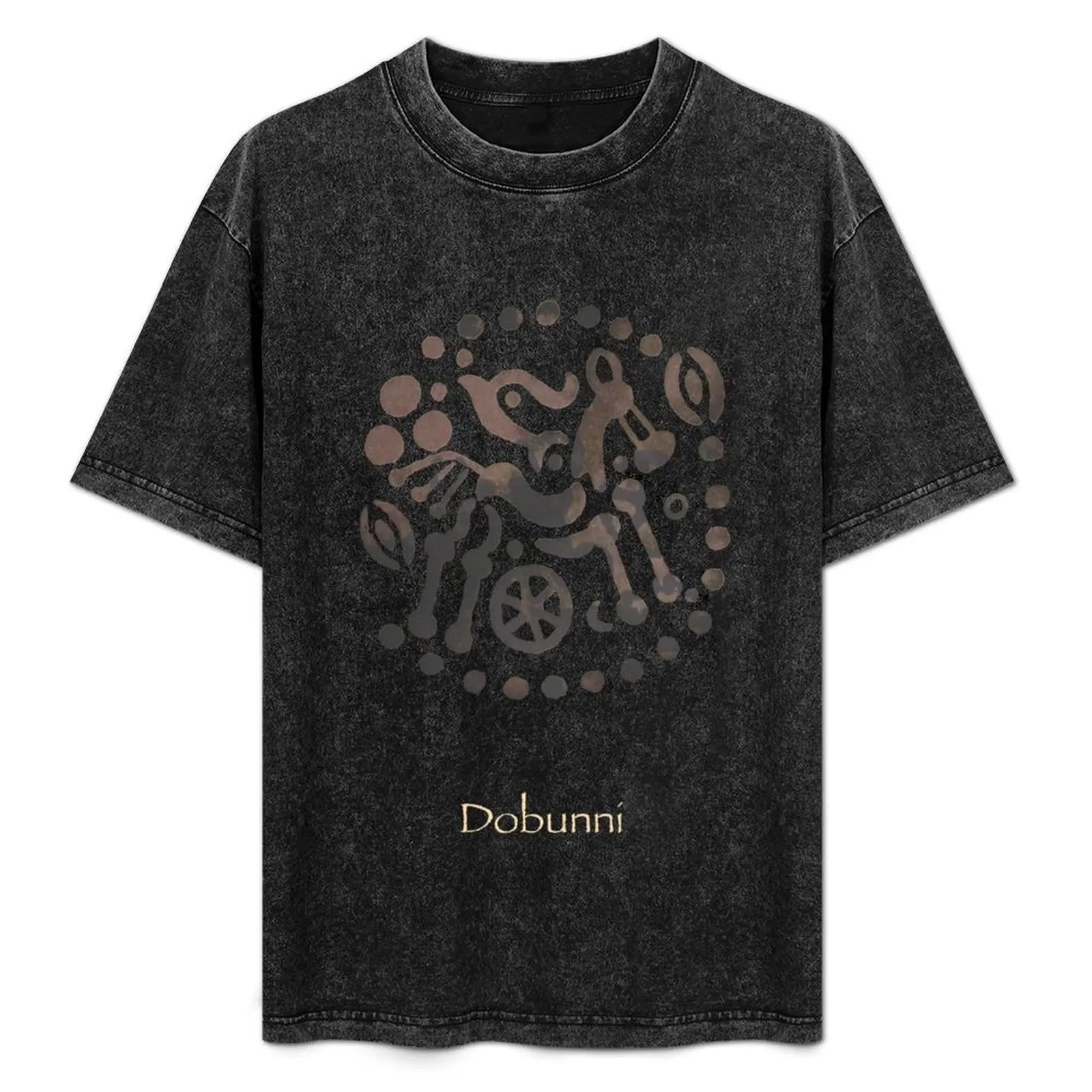Dobunni tribal emblem Celtic art iron age horse Epona T-Shirt Holiday Casual Short Sleeve Top