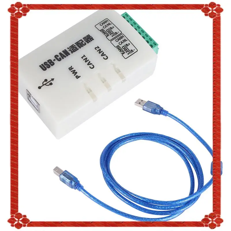 24-Hour Delivery CAN Bus Analyzer Canopenj1939 USBCAN-2A USB To CAN Adapter Dual Path Compatible ZLG