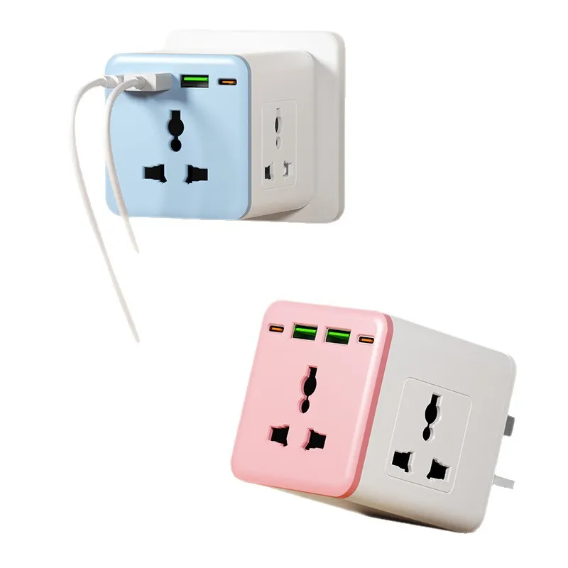 Rubik's Cube Socket Universal Gauge American Gauge British Gauge Thai Gauge European Gauge Multifunctional Converter High Po