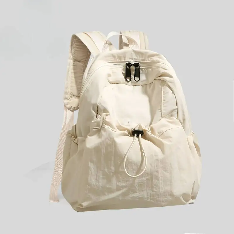 Lightweight Teenage Youth Backpacks Casual Nylon Travel Bag Multi-Pockets School Backpack Large Capacity Laptop School Bags