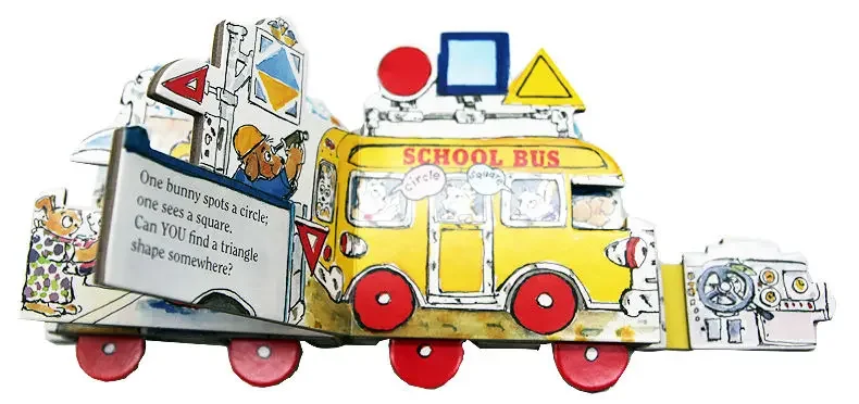Mini Wheels School Bus, Baby Children's books aged 1 2 3, English picture book 9780761125112