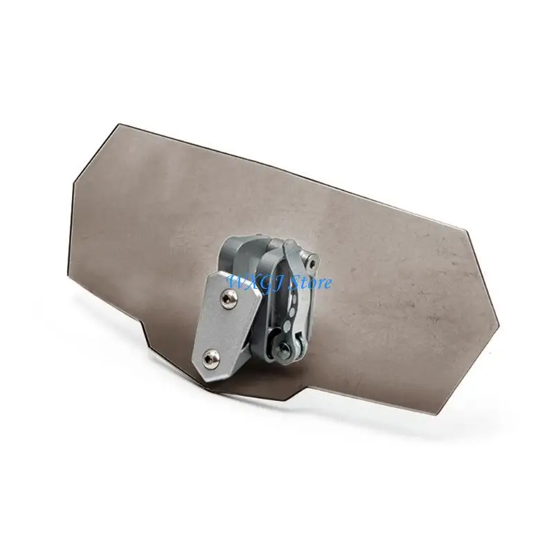 

37JE Adjustable Clip On Windshield Extension Spoiler Wind Air Deflector Easy Installs