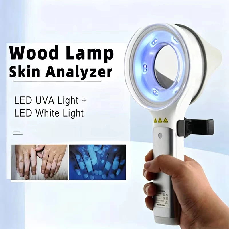 KN- 9000B CE PMA 510K Approved Portable Handheld Dermatology Wood's Lamp Dermatoscope Skin Analyzer