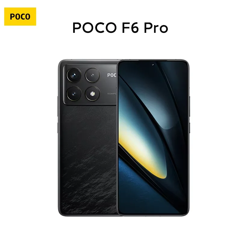 Version mondiale POCO F6 Pro 5G Snapdragon® 8 Gen 2 6.67" AMOLED DotDisplay 120W Charging 50MP