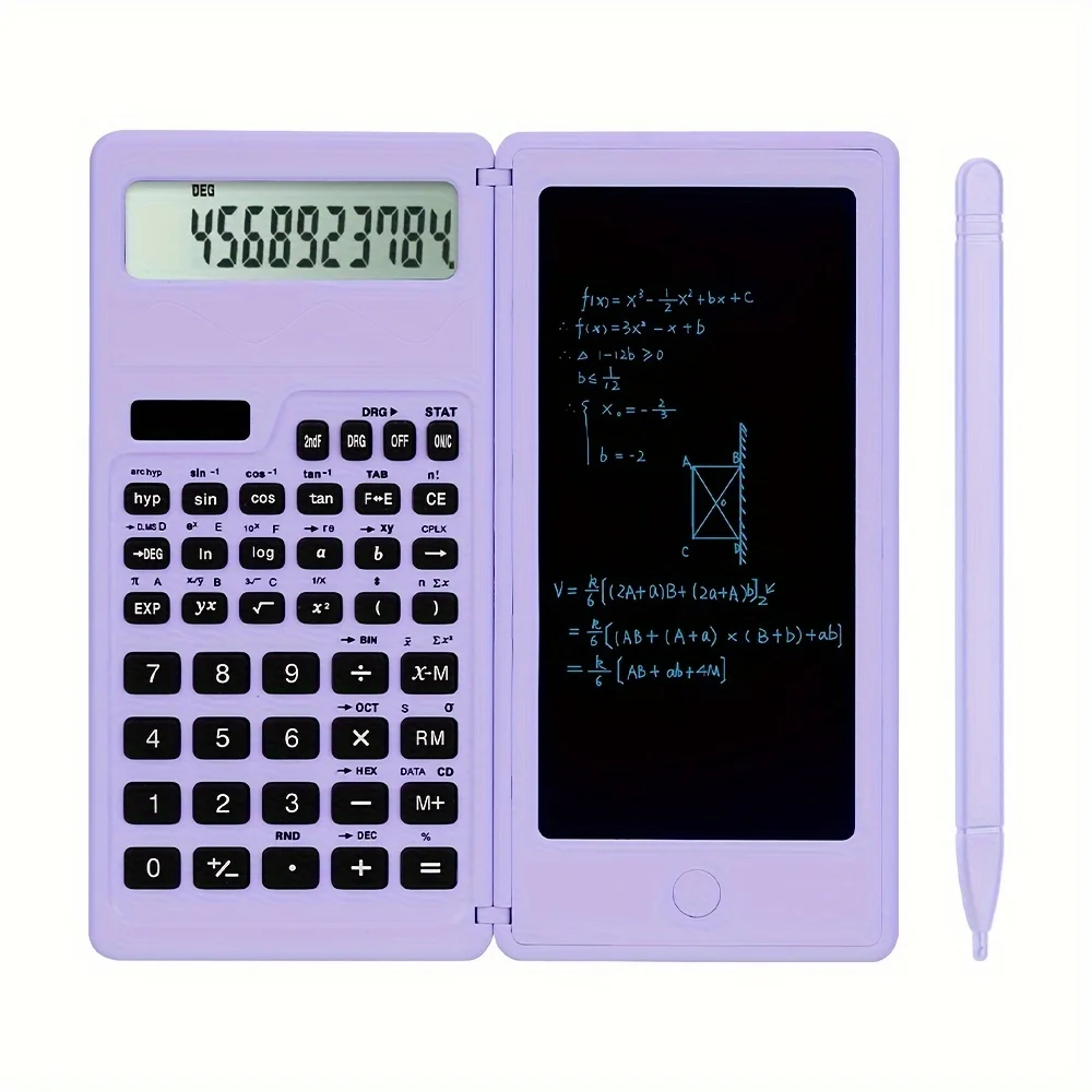 Solar Science Calculator, Multifunctional  Calculator, Trigonometry,Suitable For Students, Teachers, And Business Professionals