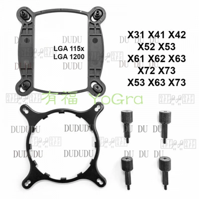 

D For NZXT Kraken Intel LGA 115x & 1200 Bracket Fit Kraken X / Kraken Z Series AIO
