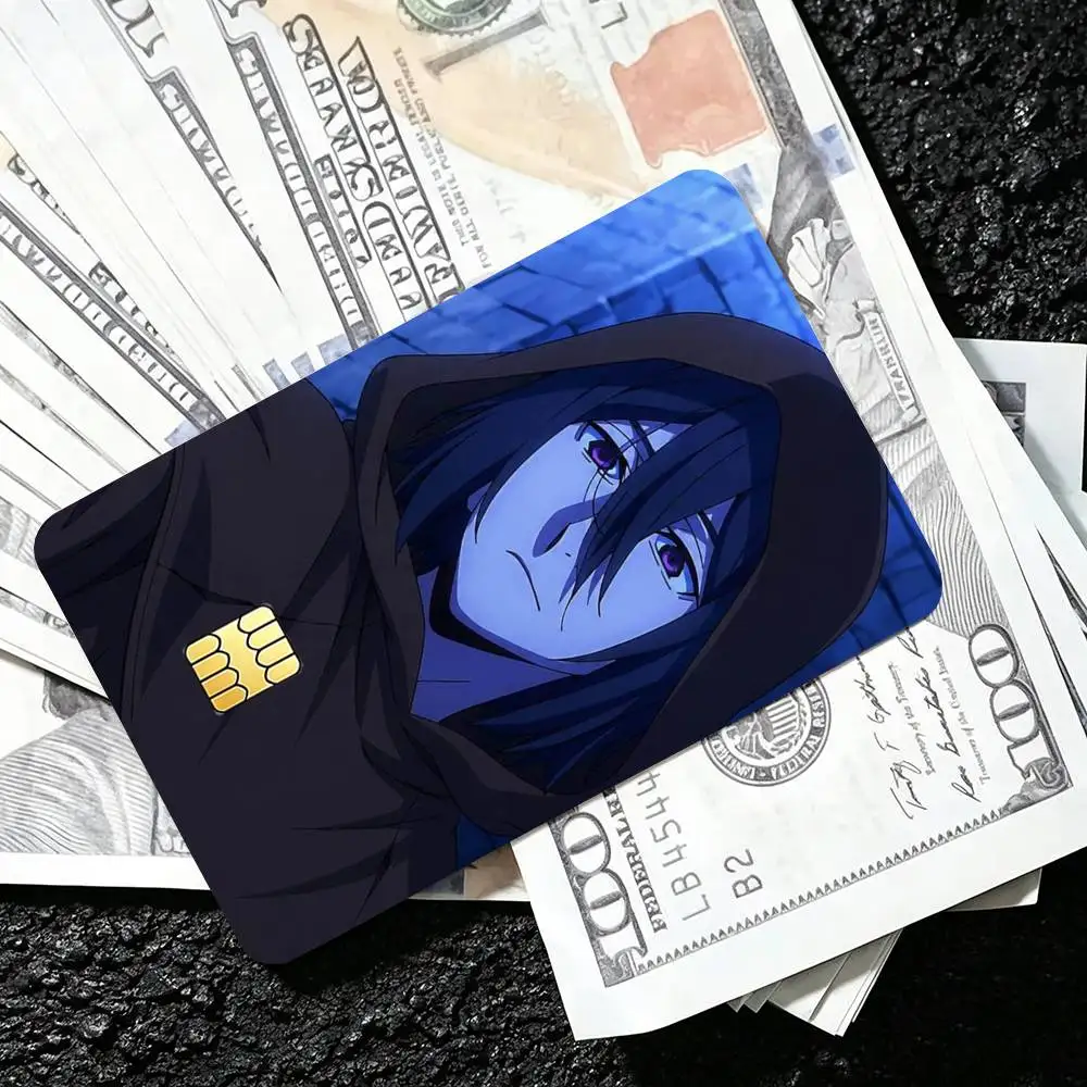 Anime Cool Fyodor D Credit Card HD Stickers Easy to replace, change card style anytime as you like