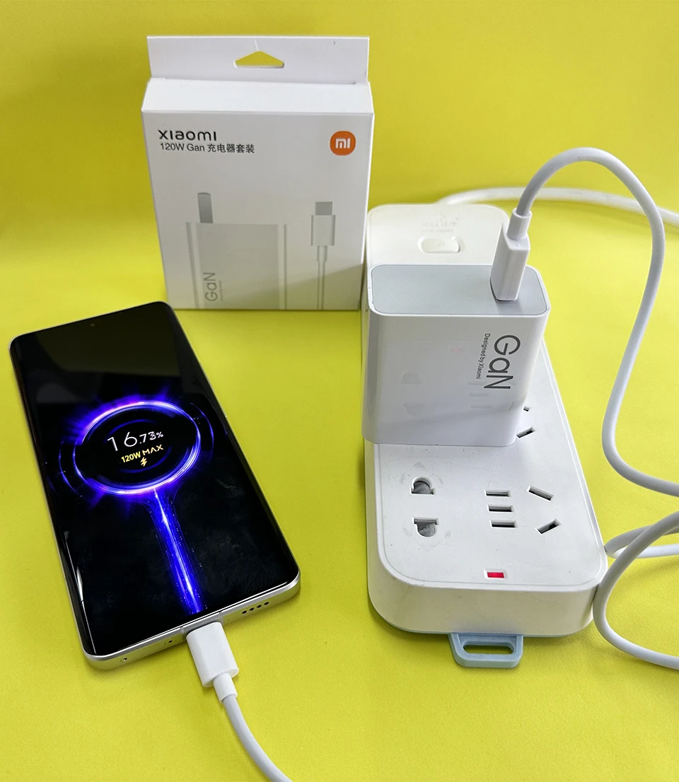 شاحن سريع أصلي Xiaomi 120 وات كابل Hyper Charge 6A من النوع C محول Xiao Mi Redmi K90 K80 K70 Note 13 Pro + Blackshark 5s 5 4s