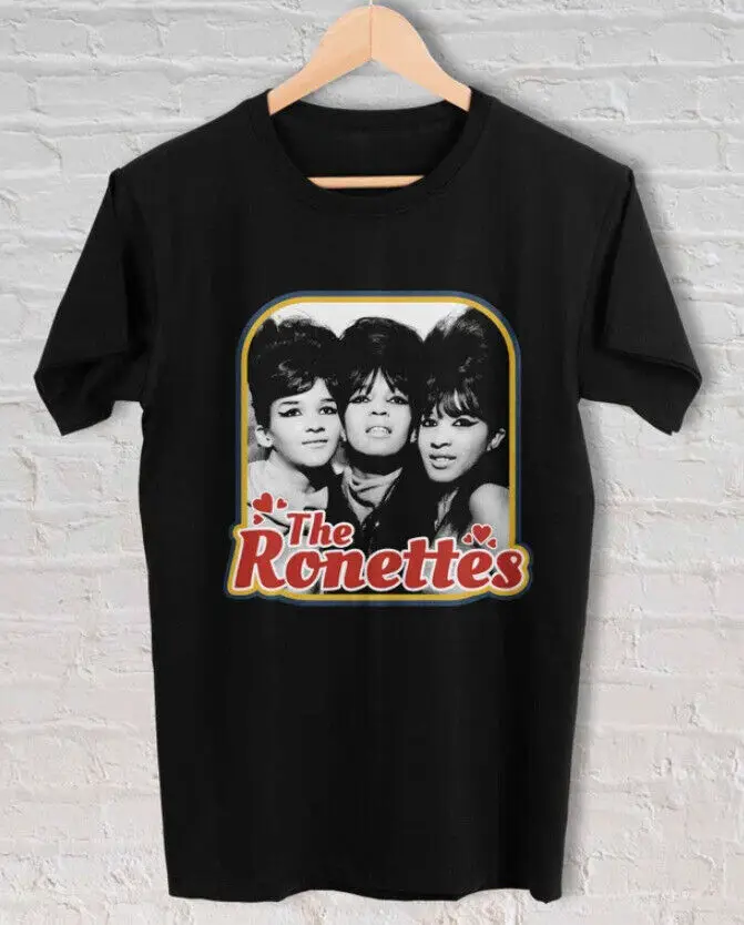 Ronnie Spector The Ronettes Shirt Short Sleeve Black Unisex S-234XL CC942