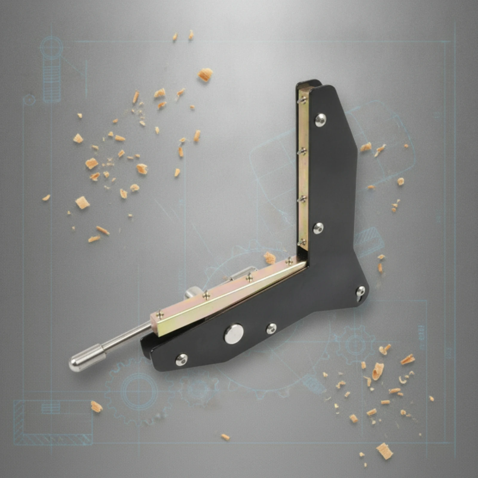 Corner Clamp Metal Right Angle Clamp Wood Clamps Long-Lasting Tool Strong for Woodworkers, Frame Assembly, Cabinet Making - view 5