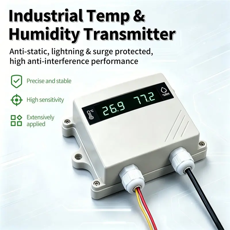DTA4-New Industrial RS485 Temperature Humidity Transmitter Modbus