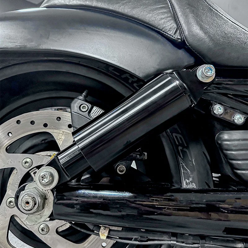 2009-Later HD Touring New Air Ride Suspension Kit أنظمة جسم الدراجة النارية من سبائك الألومنيوم #2