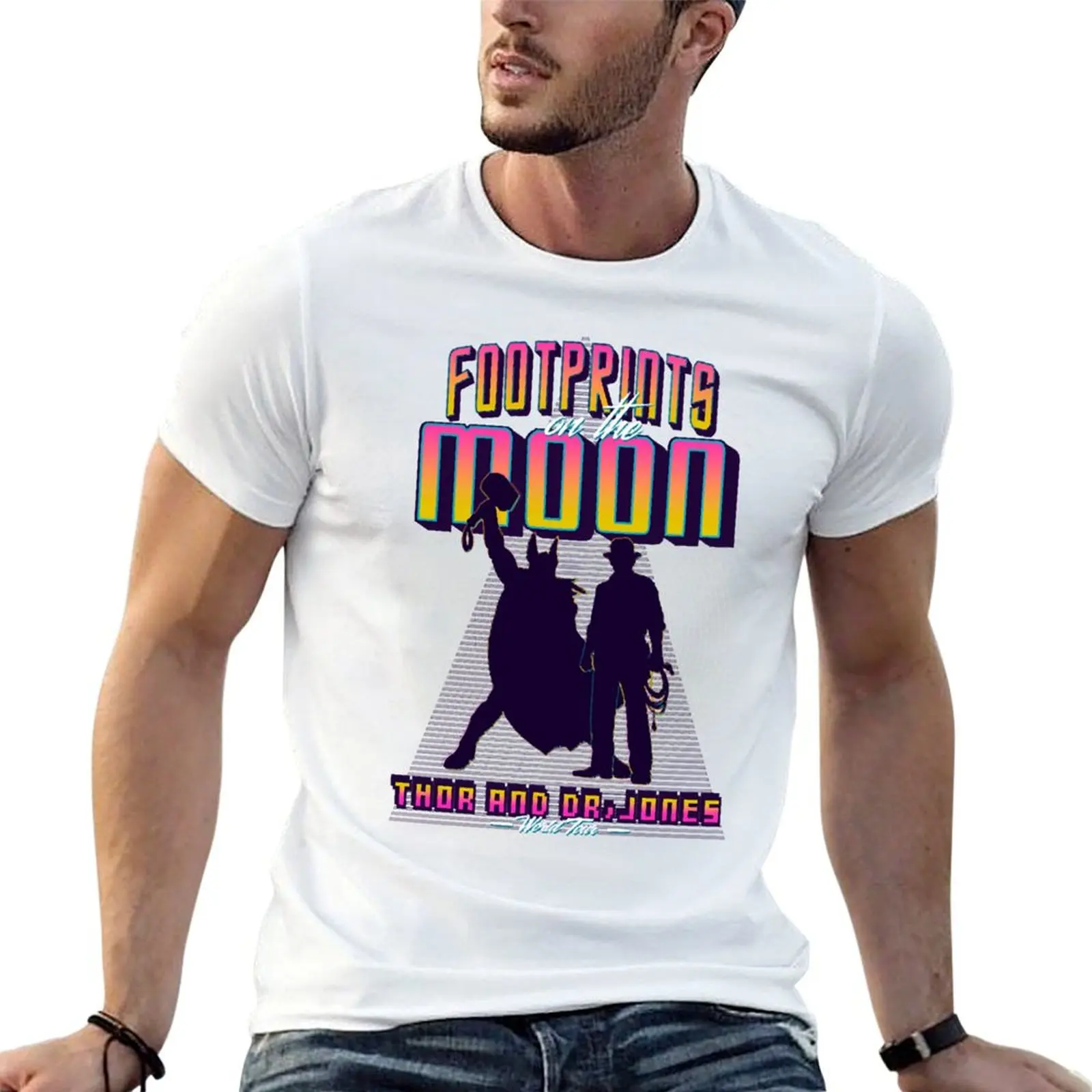 Thor and Dr. Jones T-Shirt t shirts for man cotton funny man t shirt cotton t shirt man luxury T-shirt