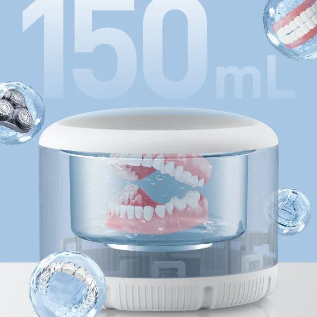 2025 New Model Denture Ultrasonic Cleaner Multi-functional Braces