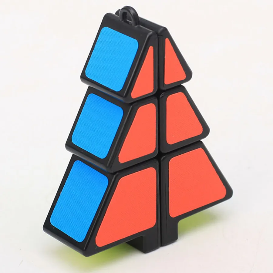 ZCUBE Christmas Tree Magic Cube Christmas Gift Pendant Cubo Magico Children's Puzzle Toys For Adult Birthday Christmas Gifts