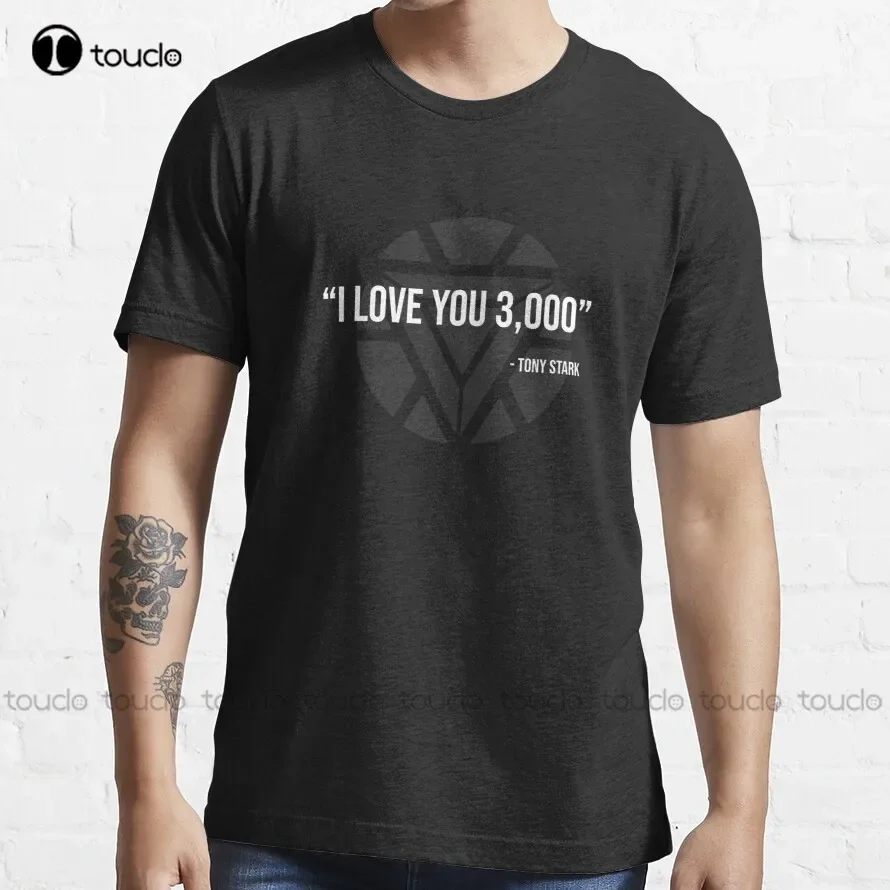 I LOVE YOU 3000 T-Shirt womens tshirts graphic Custom aldult Teen unisex digital printing xs-5xl All seasons cotton Tee shirt