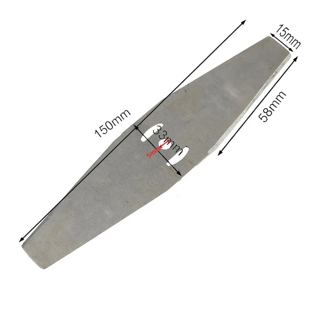 Lame per decespugliatore da 150mm lame per decespugliatore per parti di tosaerba elettriche accessori di ricambio per tagliaerba