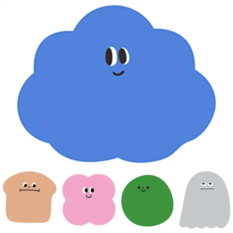 30 แผ่นการ์ตูน MeMO Pad น่ารักสี Emoticon Sticky Notes เหมาะสําหรับหญิงและออกจากข้อความ,กระดาษติด