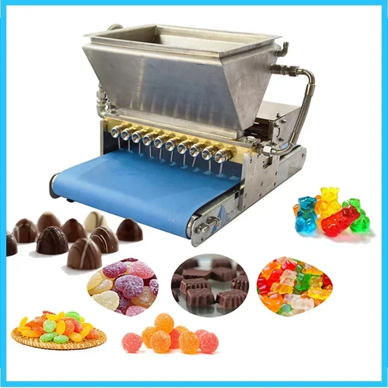 Small Entrepreneurship Desktop Candy Maker Chocolate Soft Sweet Pouring Machine Verschiedene Sweet Candy Maker