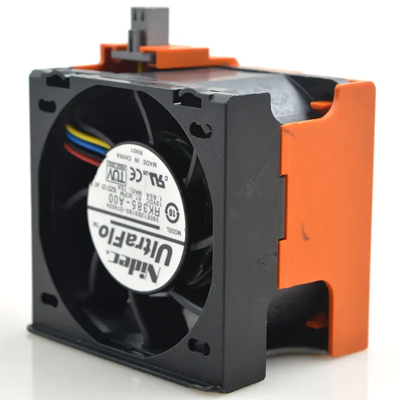 for NIDEC 6038 12V 1.6A RK385-A00 Four Wire Server Dedicated High Speed Double Ball Bearing Fan