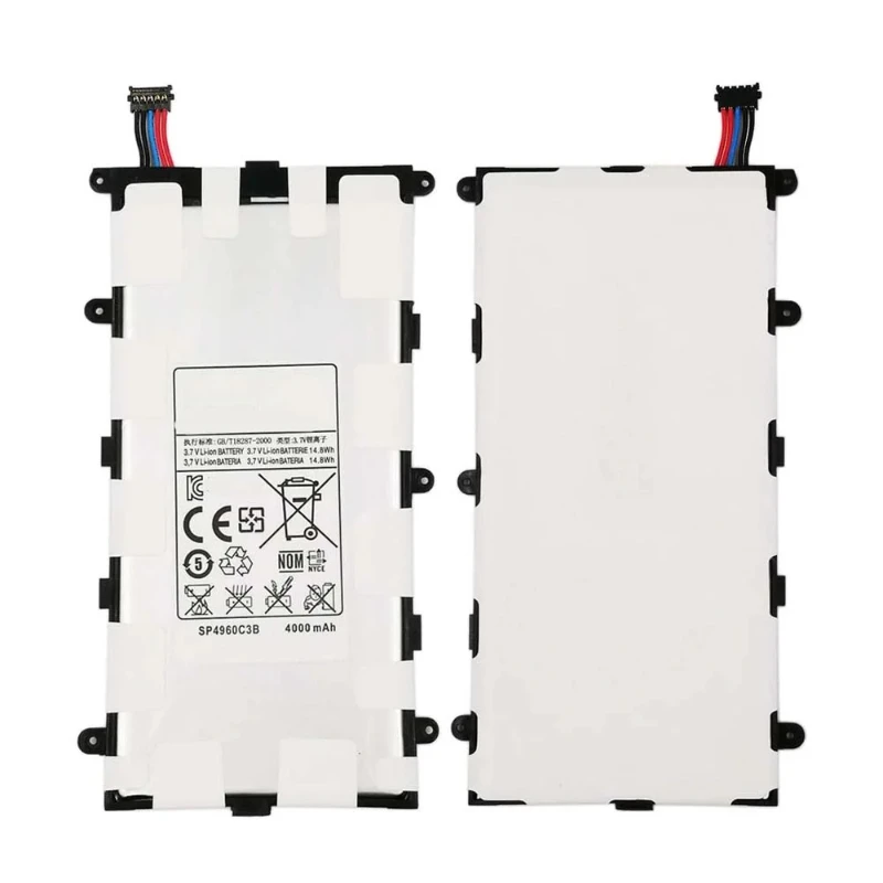 สำหรับกาแล็กซี่แท็บ 2 7.0 นิ้ว P3100 P3113 GT-P3113 GT-P3110 GT-P6210 GT-P6200 เปลี่ยนแท็บเล็ต SP4960C3B แบตเตอรี่ 2 ชิ้น