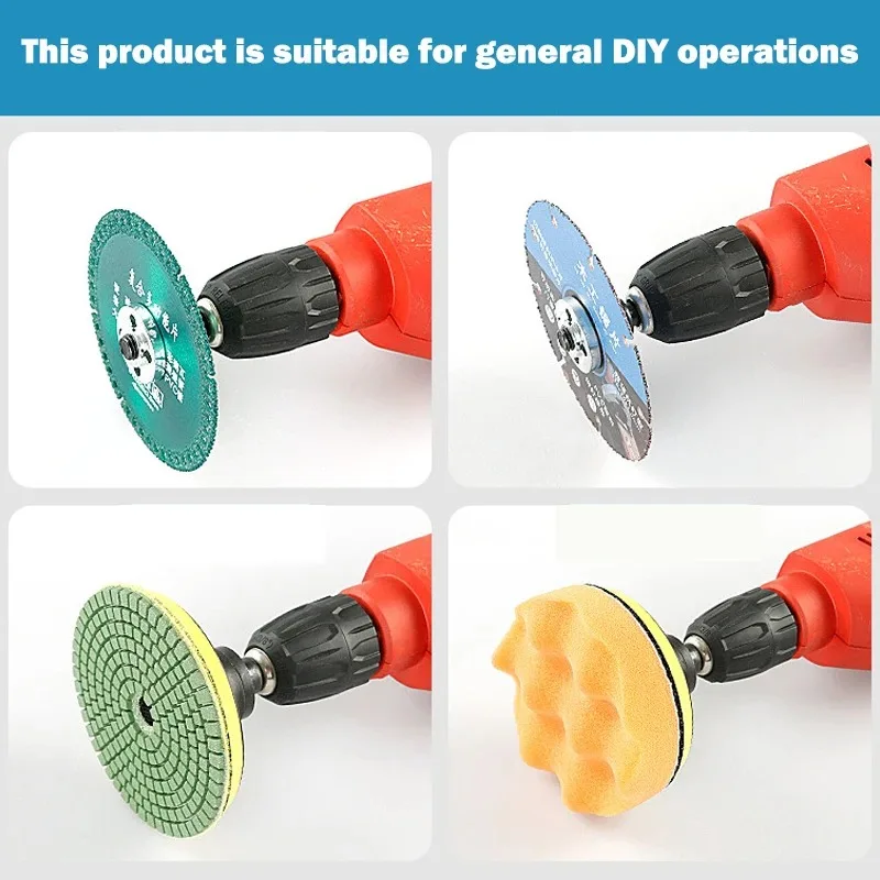 10mm Electric Drill Conversion Angle Grinder Connecting Rod for Cutting Disc Polishing Wheel Installation Adapter Accessories image 2