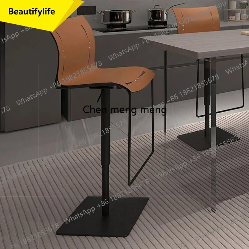 

X188 Luxury Designer Bar Stools Design Bedroom High Reception Desks Barstools Living Room Professional Barber Sillas Salon Furni