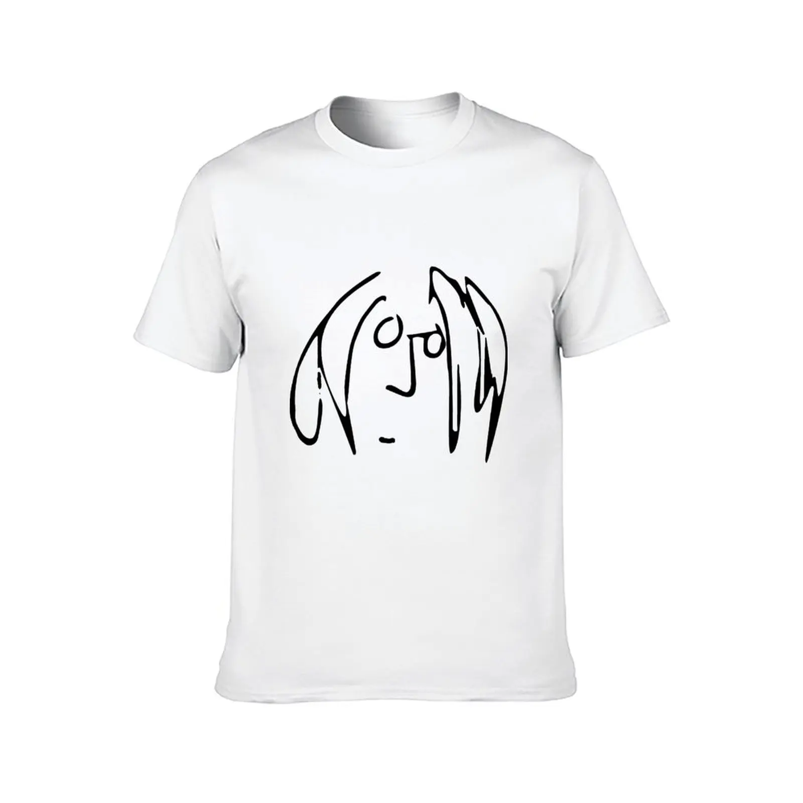 John Lennon Self Portrait T-Shirt aesthetic clothes graphic shirts luxury clothes men