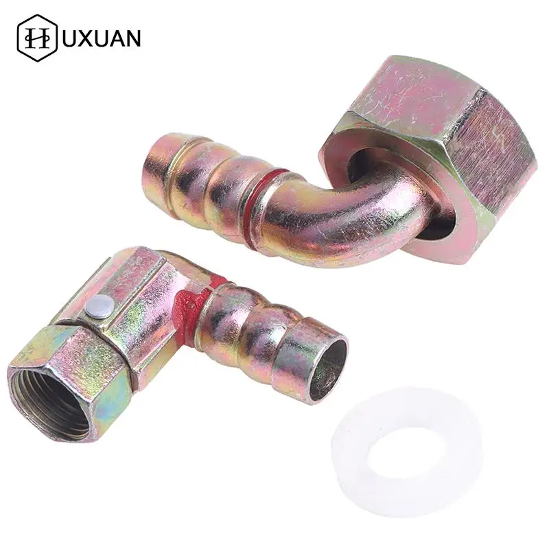 Gas Cooker Universal Joint Hose Connection Four-Part Internal Thread Intake Elbow Edison Screw