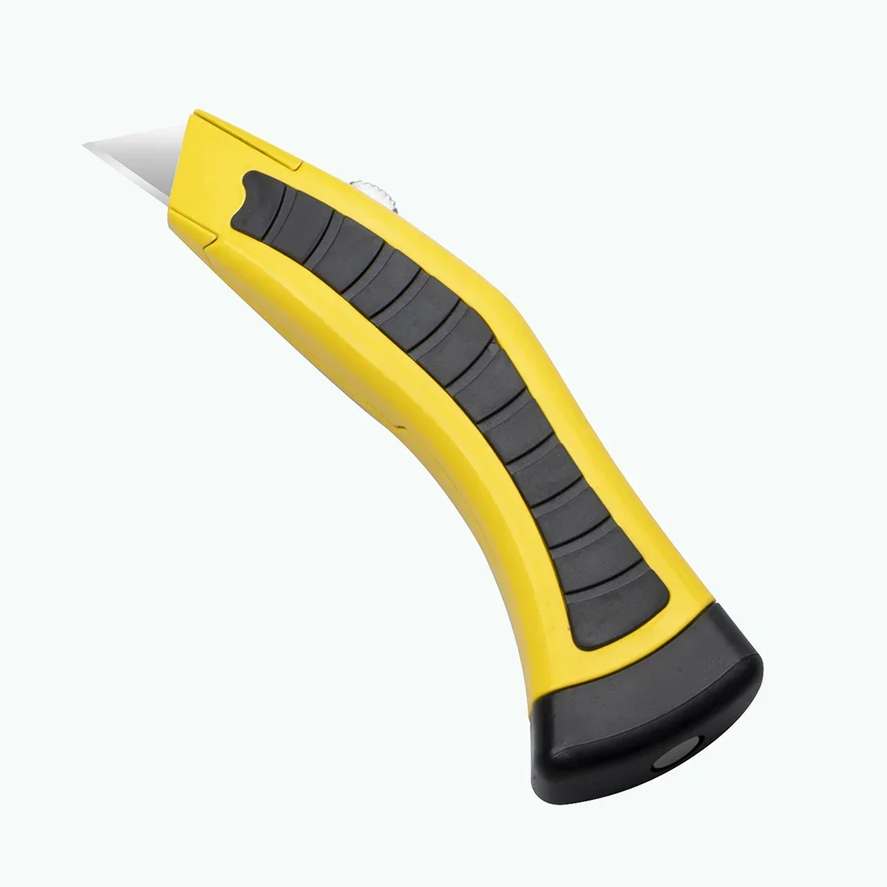 

Heavy-duty Metal Utility Knife Alloy Handle Retractable Blade Changeable Roofing Carton Paper Cutter Durable Knives Multitool