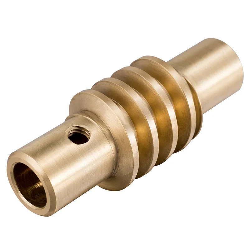 

Customized CNC Machining Service For Brass CNC Lathe Parts Brass Polishing Threaded Rod Shaft