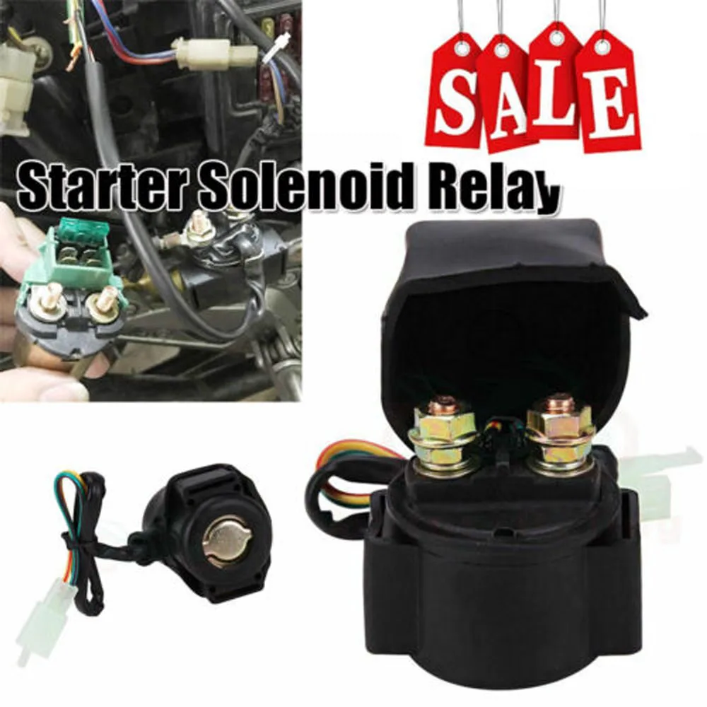 

Starter Relay Solenoid For 50cc 70cc 110cc 125cc Quad SUNL TaoTao Roketa TRX300E ATVs Dirt Bikes Scooters and Go Karts