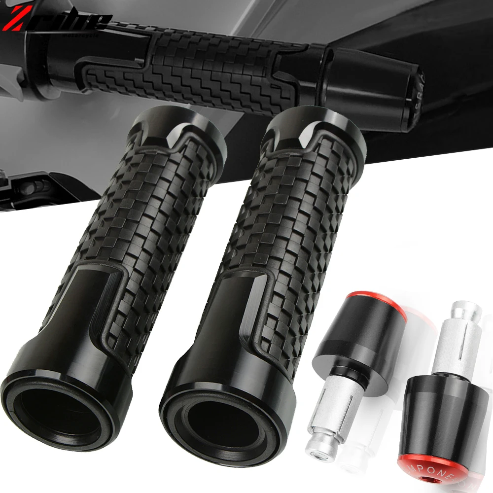 

For Honda TRANSALP 600 650 700 XL700V Transalp ABS XL 650 V1-V7 XL650V 7/8" 22mm Motorcycle Handle Grips Ends Racing Handlebar