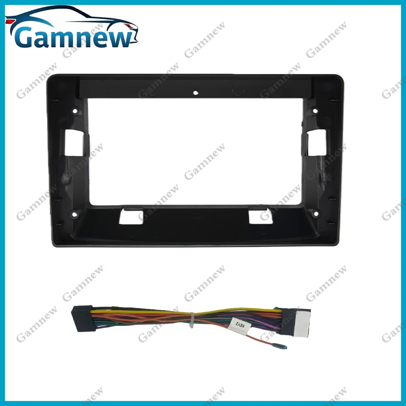 9 Inch Car  Audio Face Plate Fascia Frame For Chery A3 2004-2008 2Din Big Screen Radio Stereo Panel Dash Mount Frame Kit