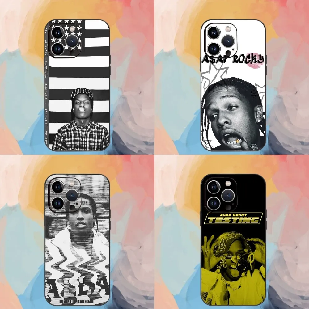 A-Asap Rocky Rapper Phone Case For Iphone 15 11 13 14 Pro Max 7 8 Plus X Xr Xs Max Se2020 12mini Cover Case