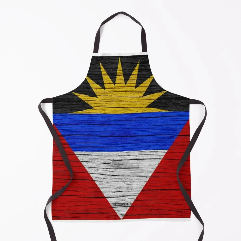 

Antigua and Barbuda Flag Apron For Girl cookings for women For Hairdresser Cosmetologist Apron