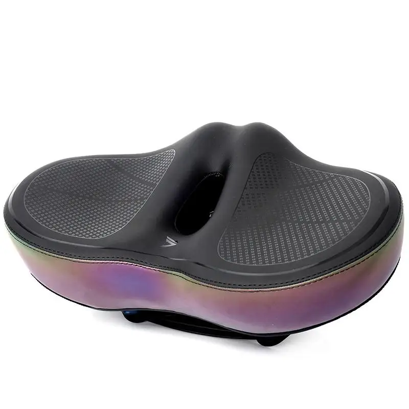 

FMFXTRA Extra Wide Bike Saddle - Комфортное большое велосипедное сиденье для 412 складных E-Bike, водонепроницаемая абсорбция удара MTB Седло замена