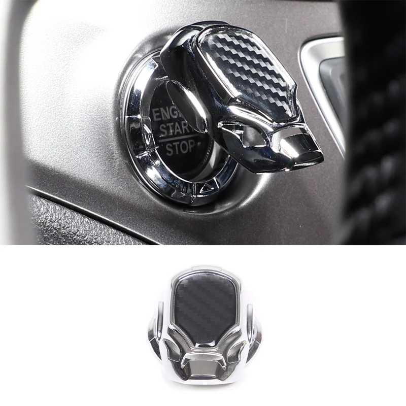 

For Honda Pilot 2015-2022 Car One-button Start Decorative Cover Sticker Zinc Alloy Interior Accessories 1 Pcs