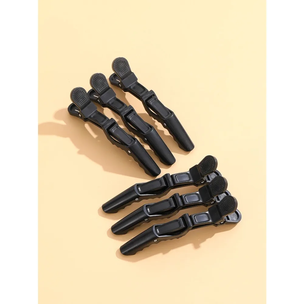 

6pcs Hair Clips For Styling – Wide Teeth & Double-Hinged Design – Alligator Styling Sectioning Clips Of Professional Hair Salon Quality, Hair Tools, Hair Products And Accessories For Barber Salon Beauty Back To School, Travel Holiday Essentials, Hair Acce