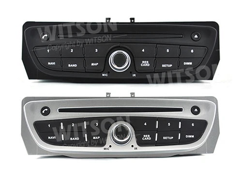 WITSON OEM Style Control Panel For RENAULT Megane 2010 3 2008 2010 2011 2014 For RENAULT Fluence 2013-2016 Car Video Player