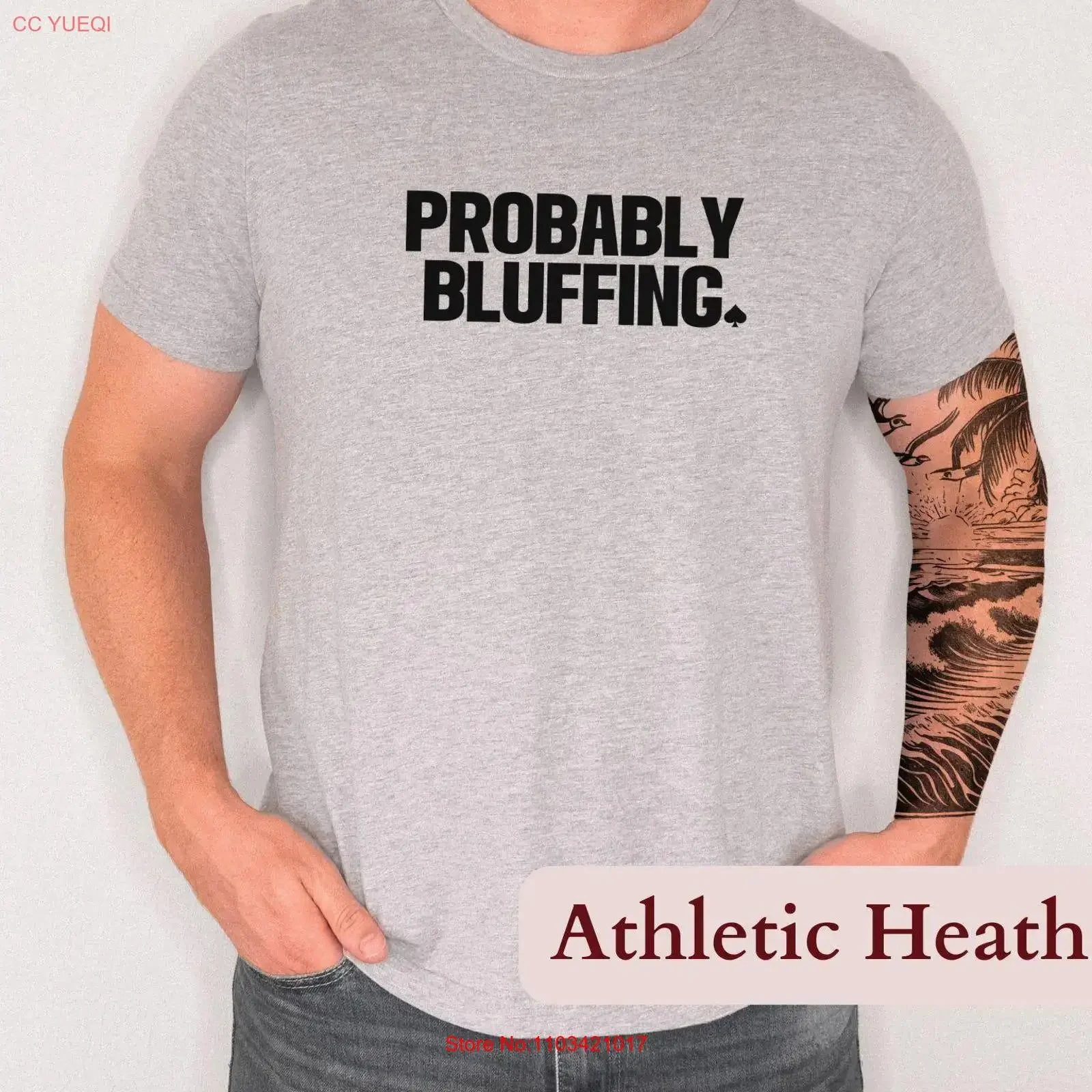 probably-bluffing-camiseta-de-poquer-exclusiva-engracada-texas-hold-'em-card-player-lucky-disponivel-como-ou-sweat-vintage-lavado-unissex