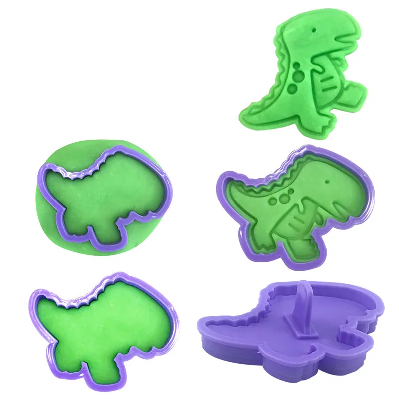 Kinder 3D Spielen Teig Formen Teig Zubehör Kit 3D Cartoon Löwe Affe Dinosaurier Plastilin Form DIY Ton Werkzeug Für Kinder Geschenke