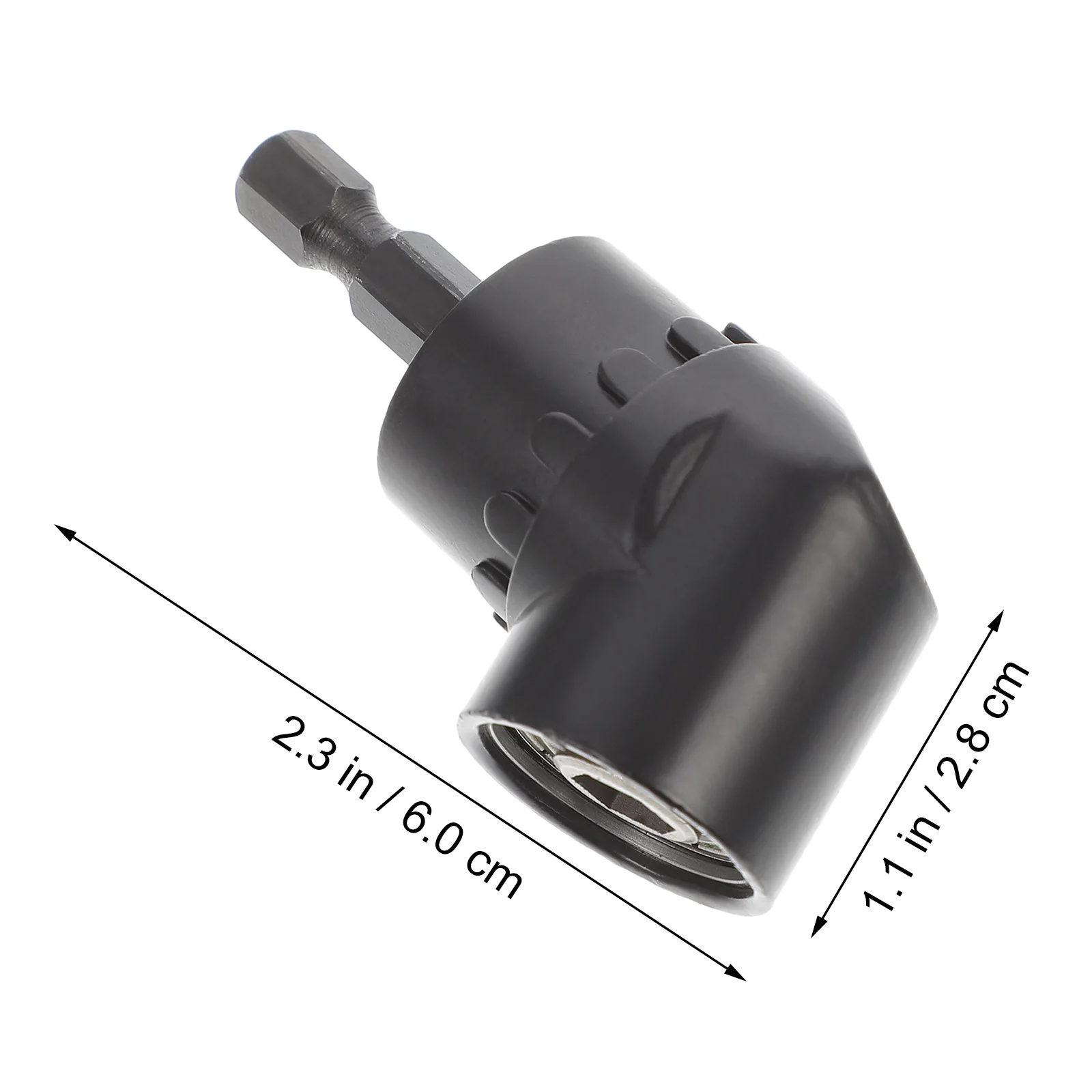 

Home Use 105 Degree Angle Drill Attachment Electric Screwdriver Adapter Cordless Universal Angled Driver Vanadium Alloy Steel