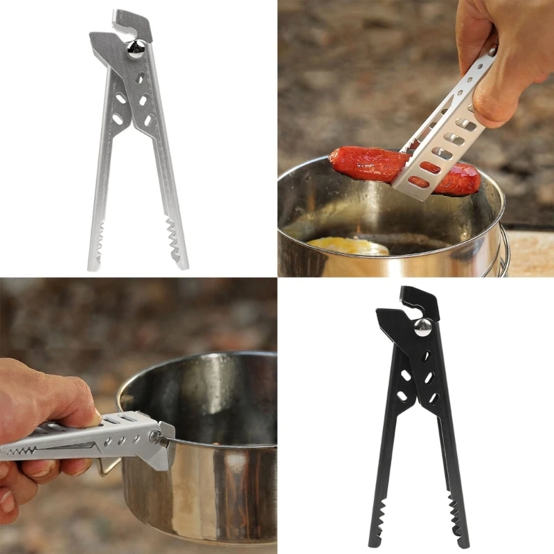 Hot pot grippers tool tongs grippers for kitchen hot pan grippers hot plate holder for desktops bowl clip hot pan grippers